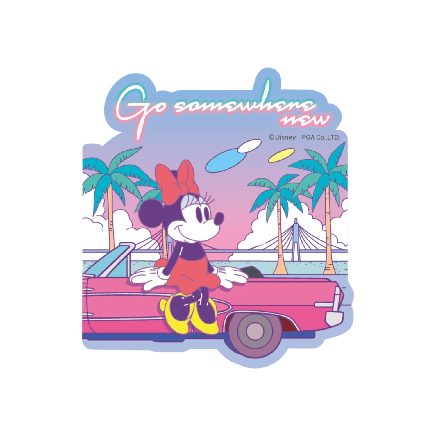 Minnie Mouse/CITY POP sticker