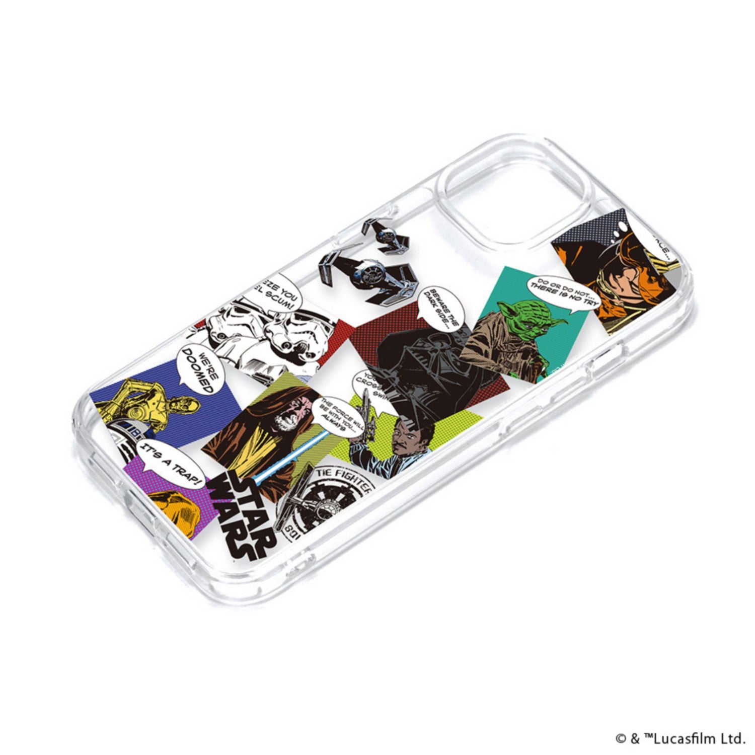 Star Wars Clear Hybrid Case for iPhone15