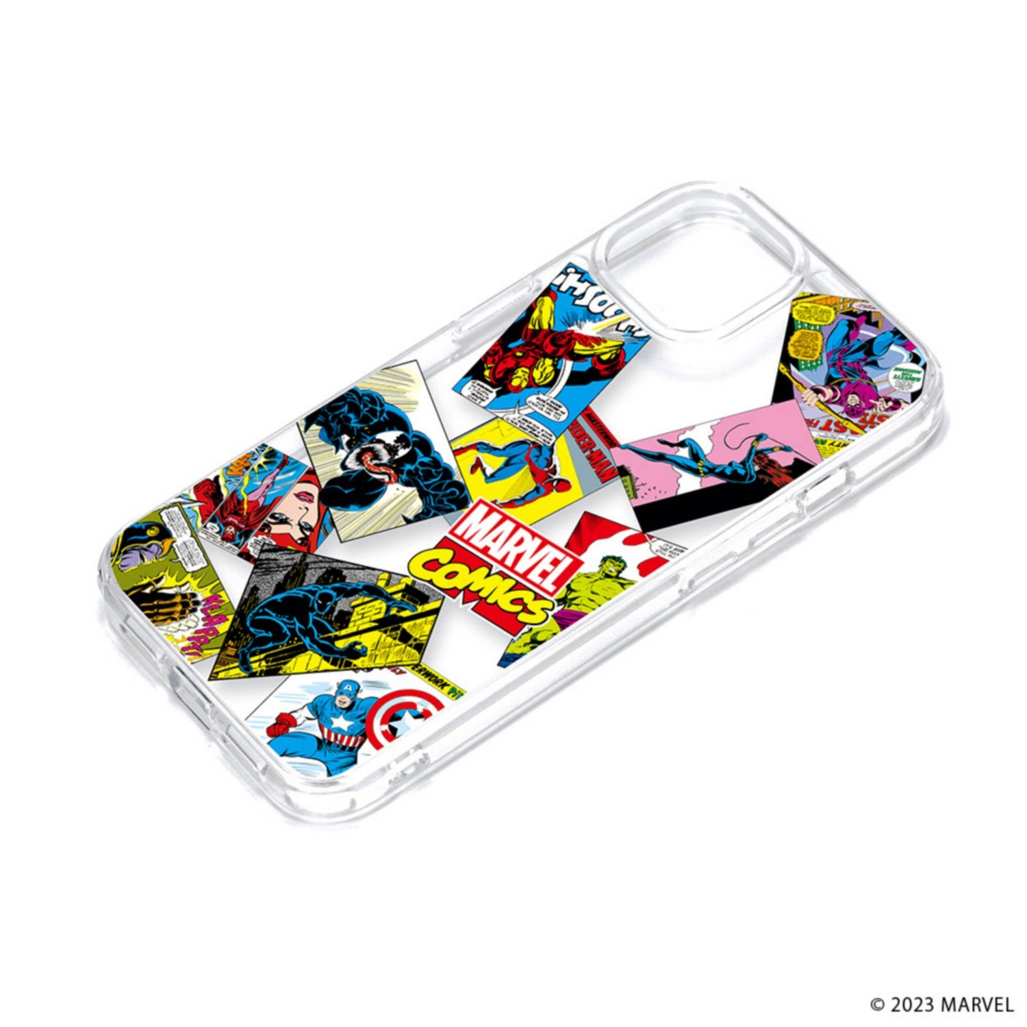 Marvel clear hybrid case for iPhone15