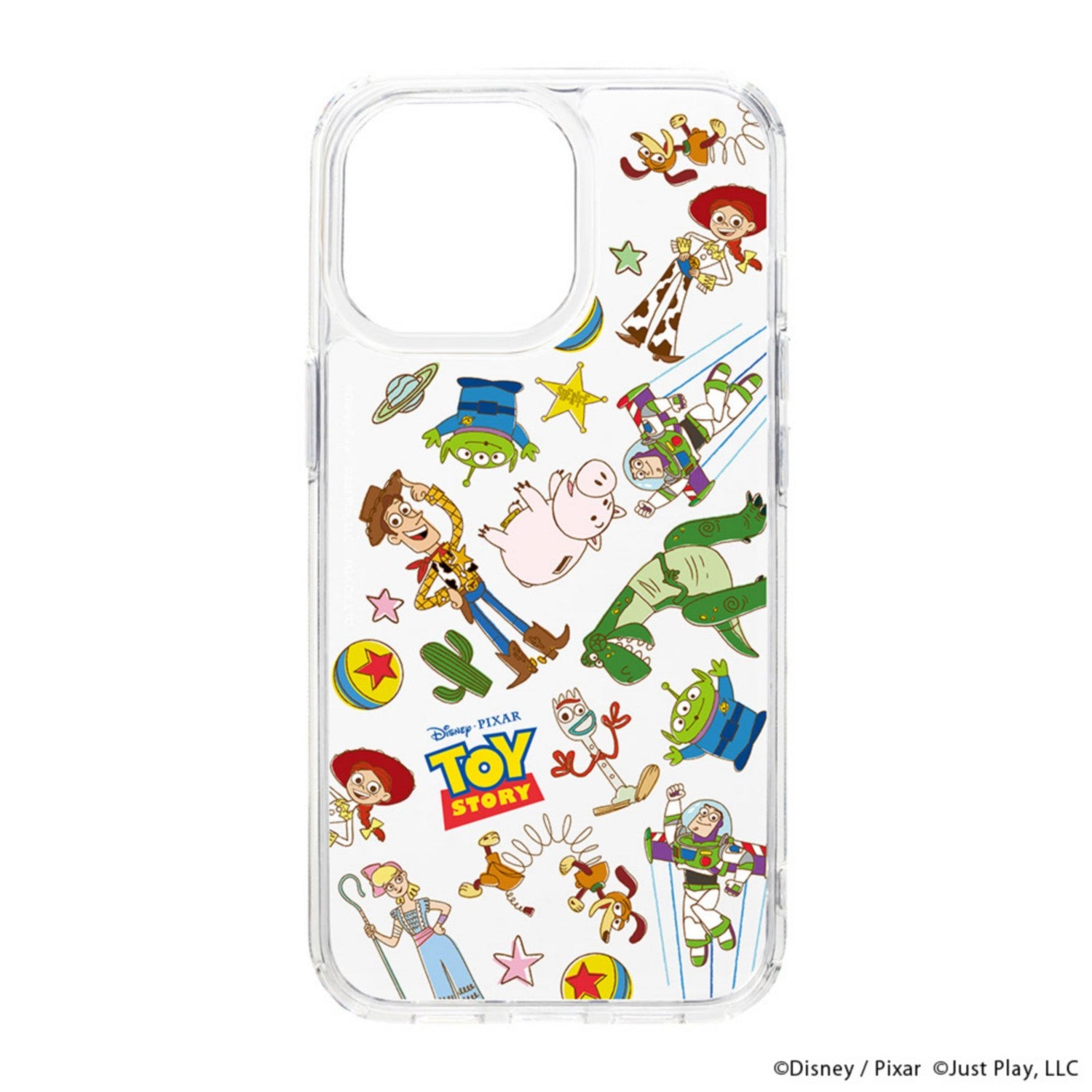 Toy Story Clear Hybrid Case for iPhone15Pro