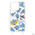 Genie Clear hybrid case with shoulder strap hole for iPhone15Pro