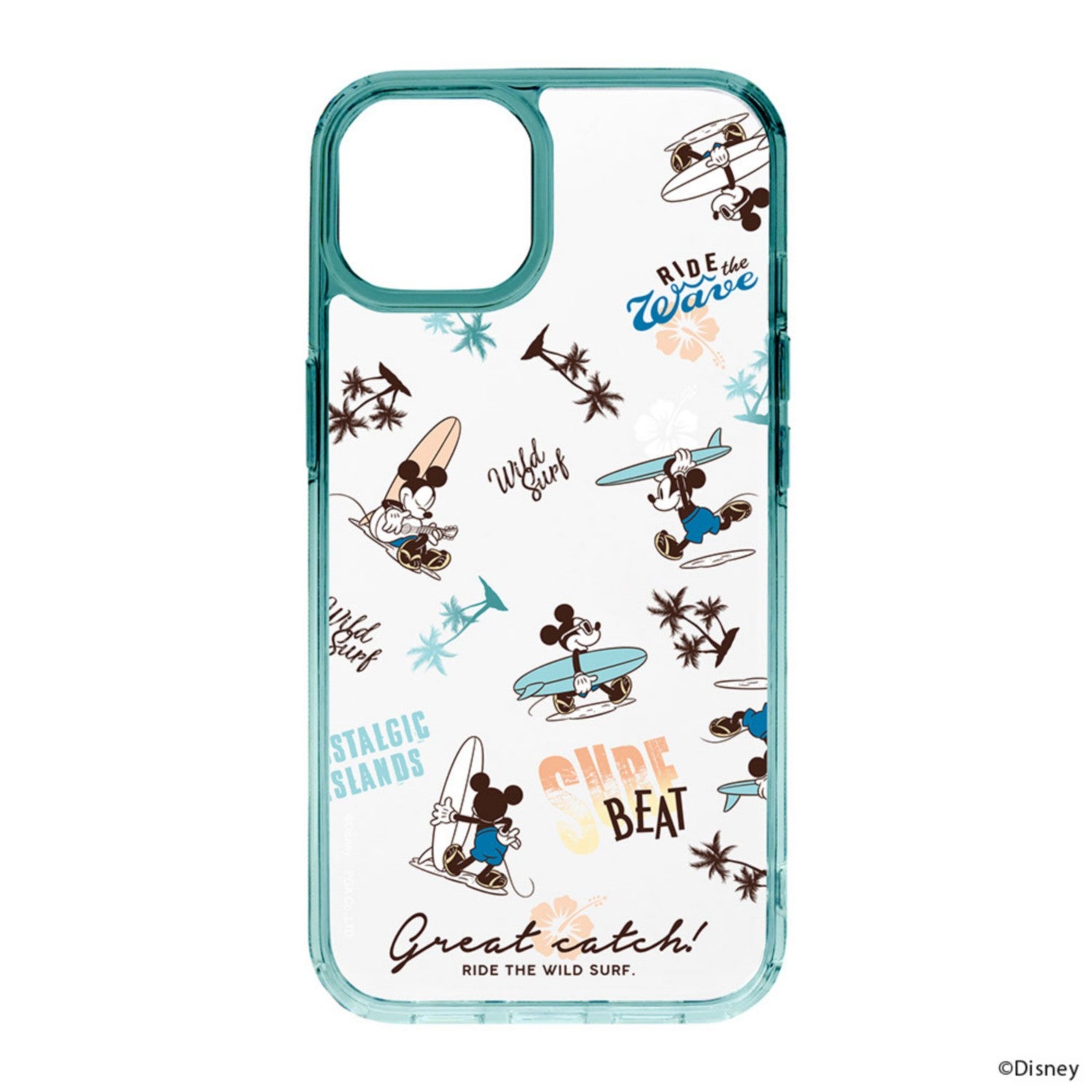 Mickey Mouse iPhone15Plus Gradient Hybrid Case