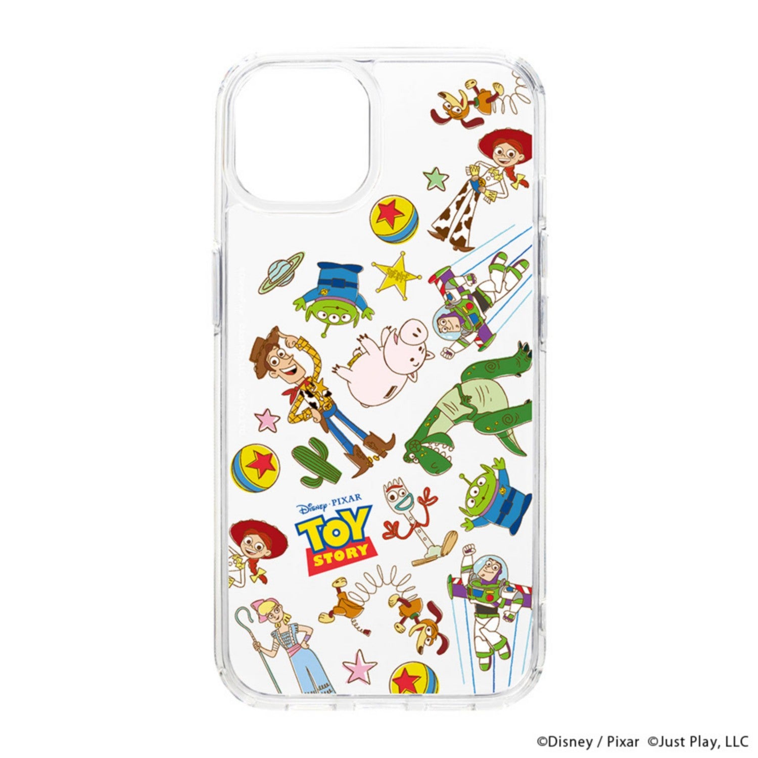 Toy Story iPhone15Plus Clear Hybrid Case