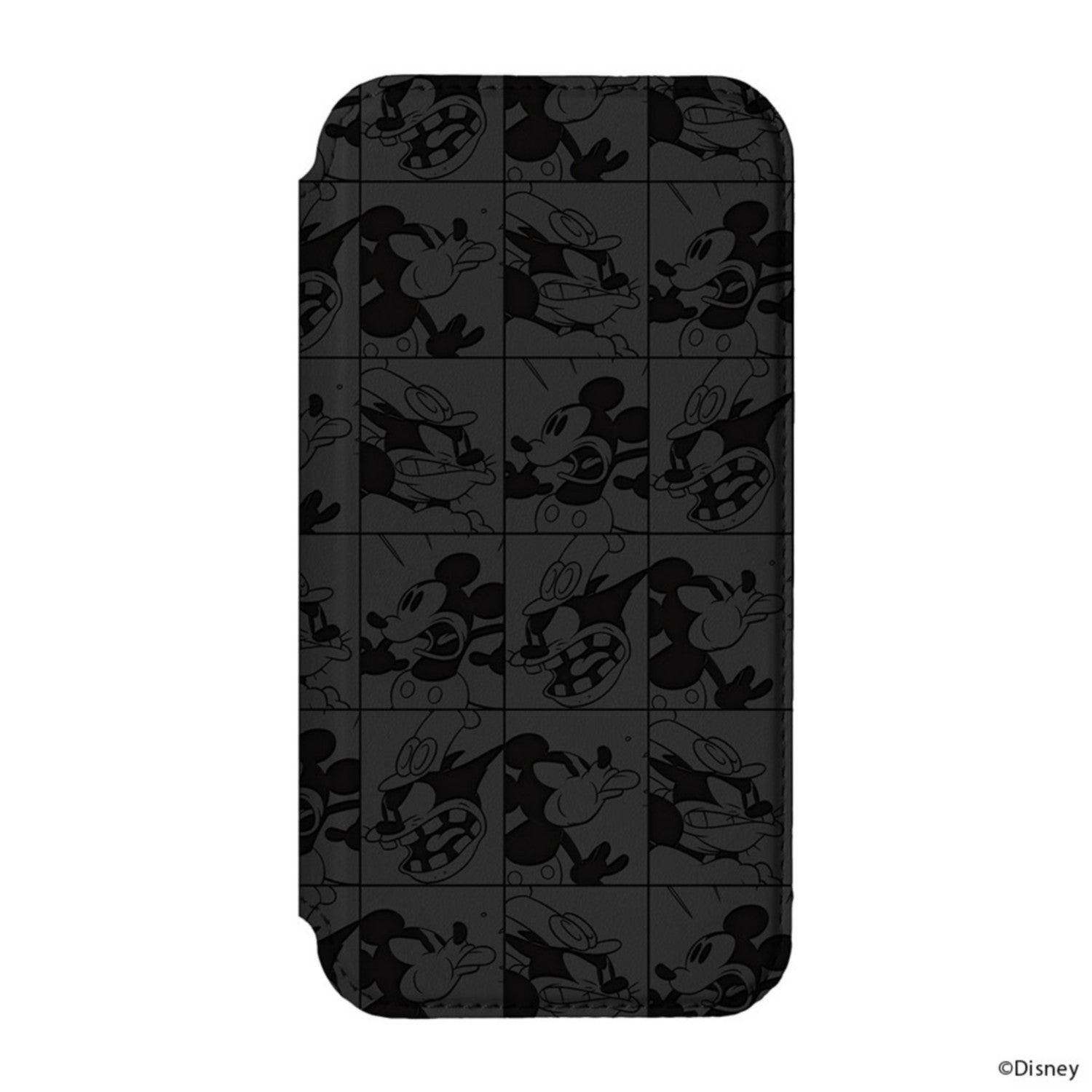Mickey Mouse iPhone15ProMax Glass Flip Case