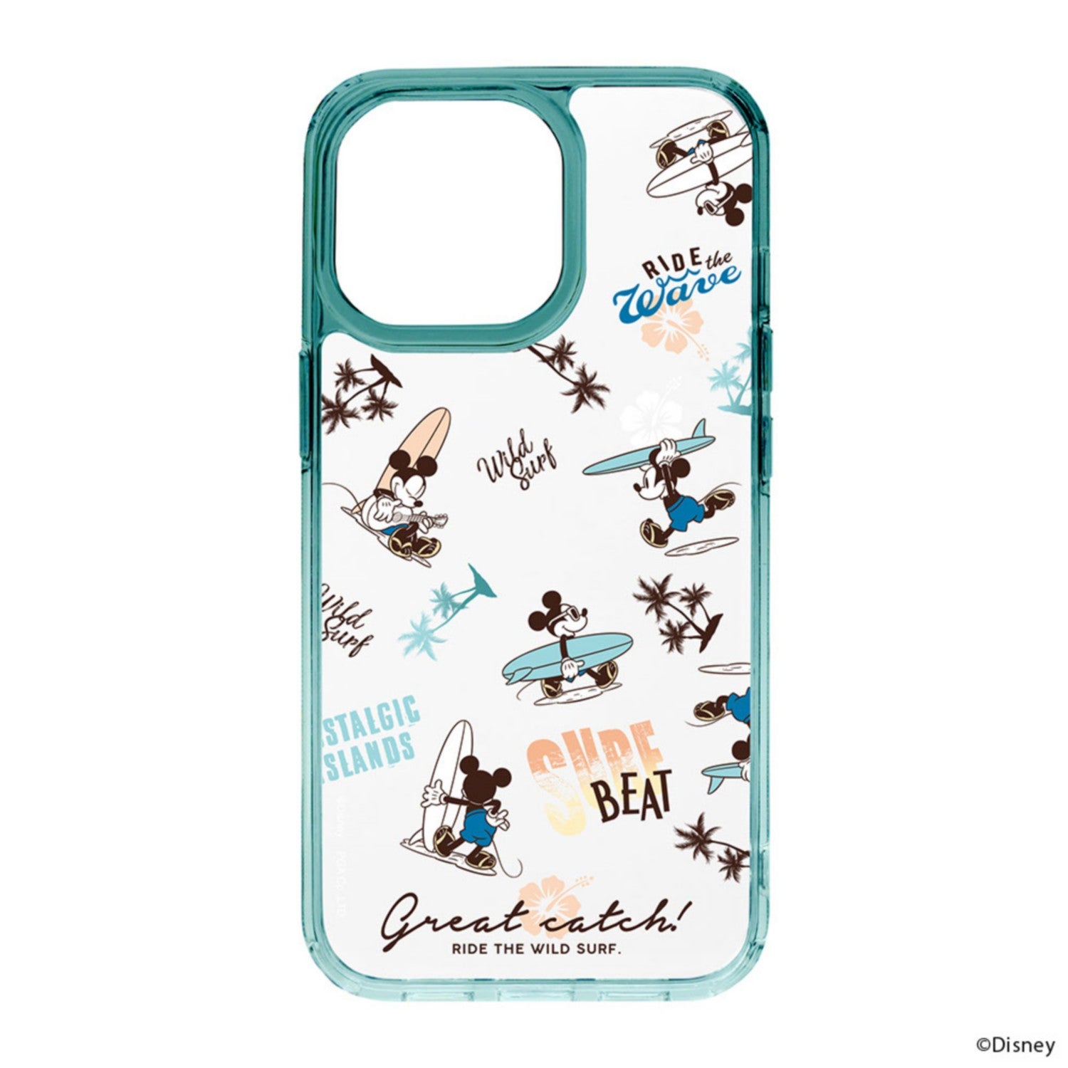 Mickey Mouse iPhone15ProMax gradation hybrid case