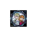 Frozen stained glass sticker