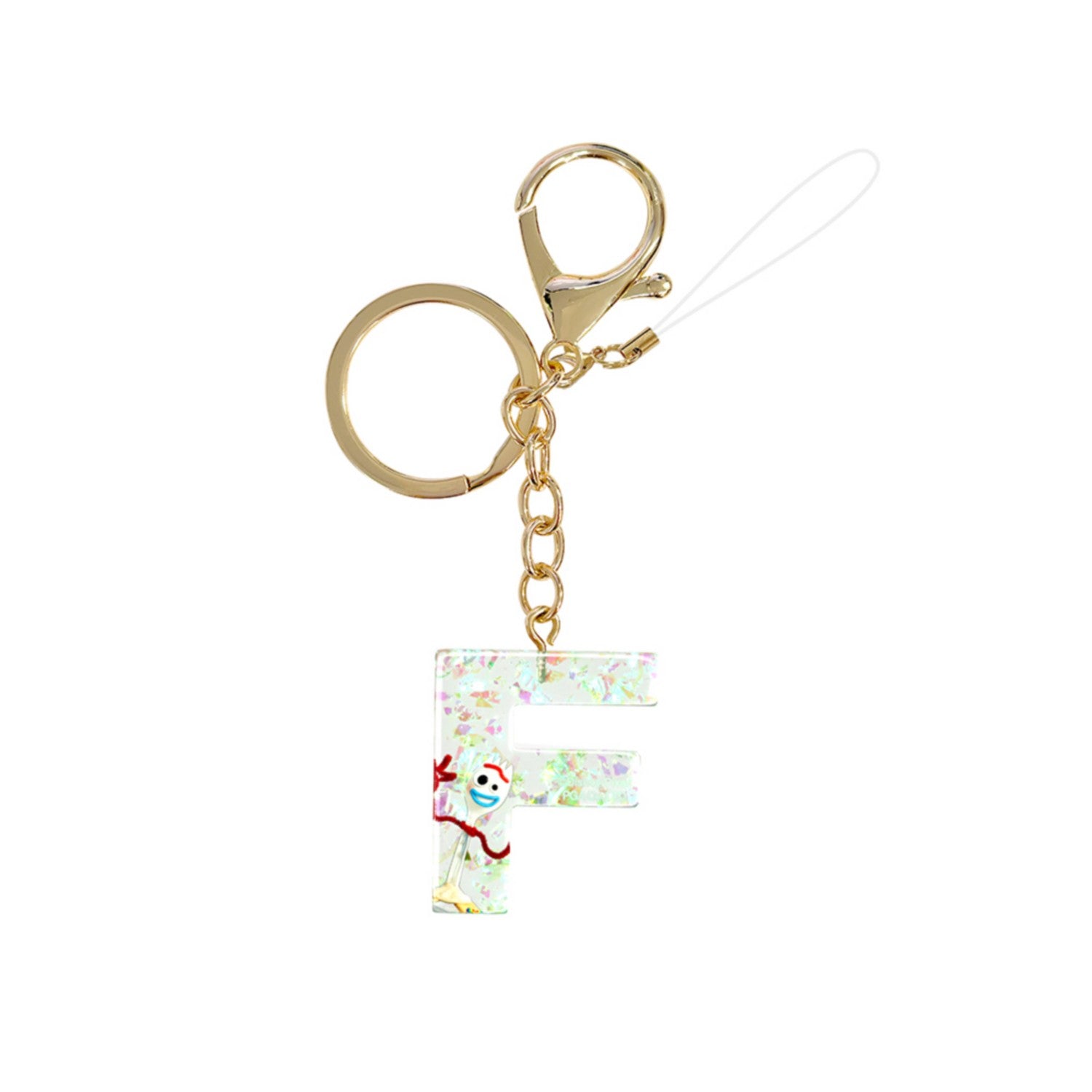 forky alphabet charm