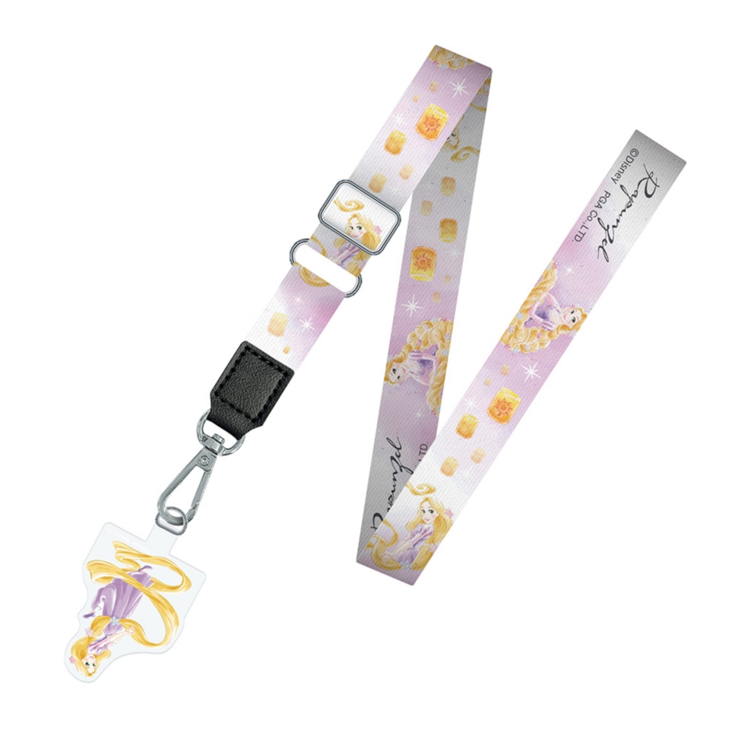 Rapunzel shoulder strap with strap holder
