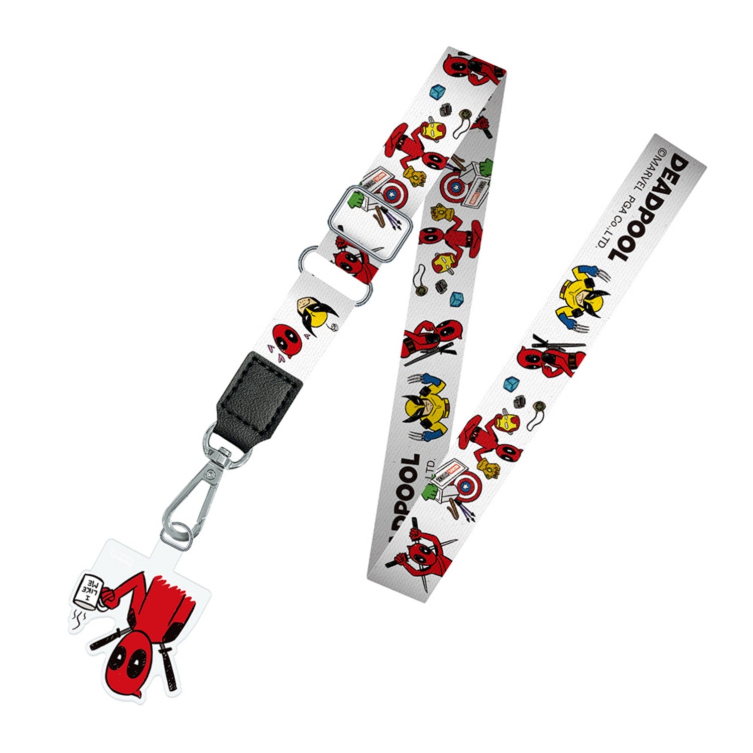 Deadpool shoulder strap with strap holder