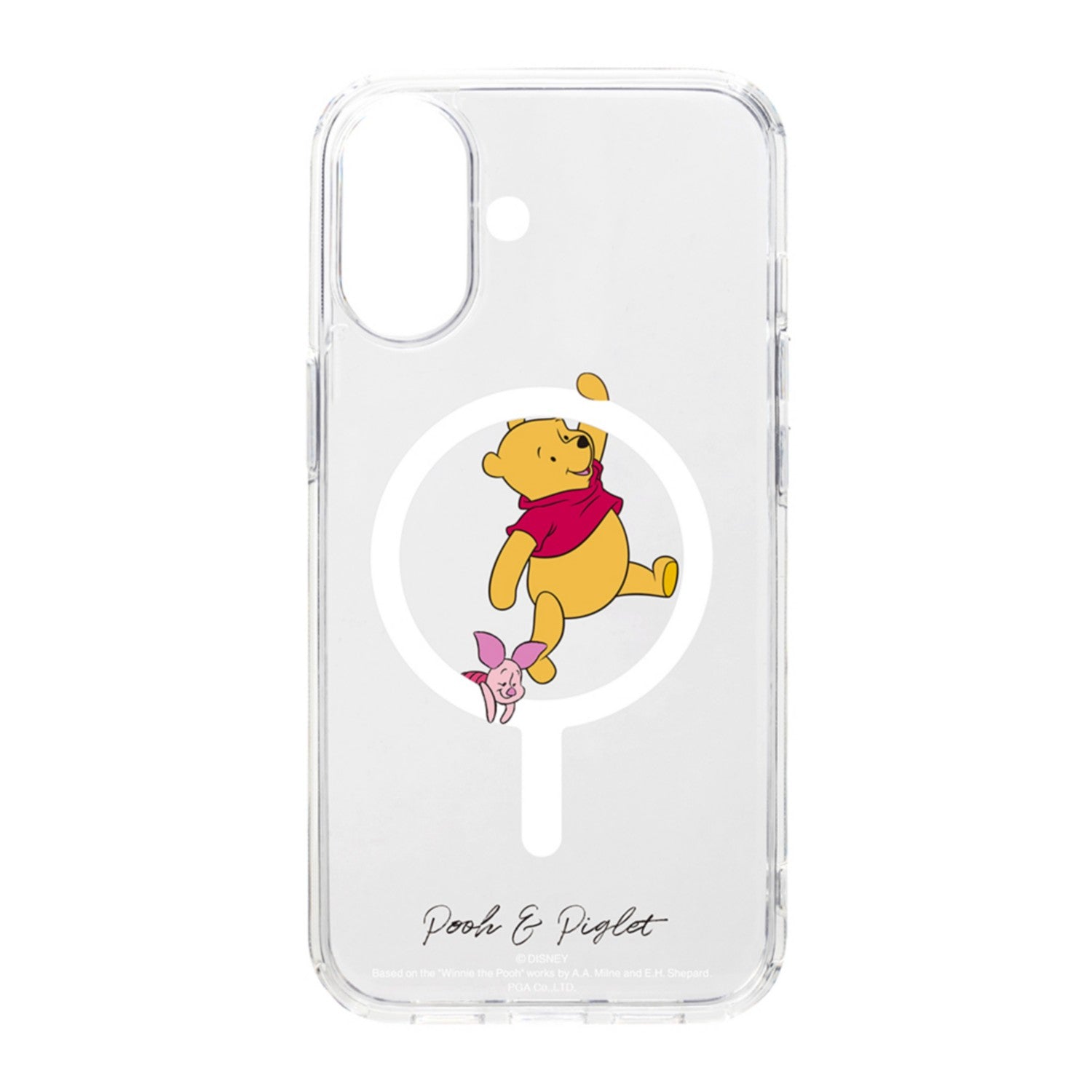 Winnie the Pooh MagSafe compatible hybrid case for iPhone 16