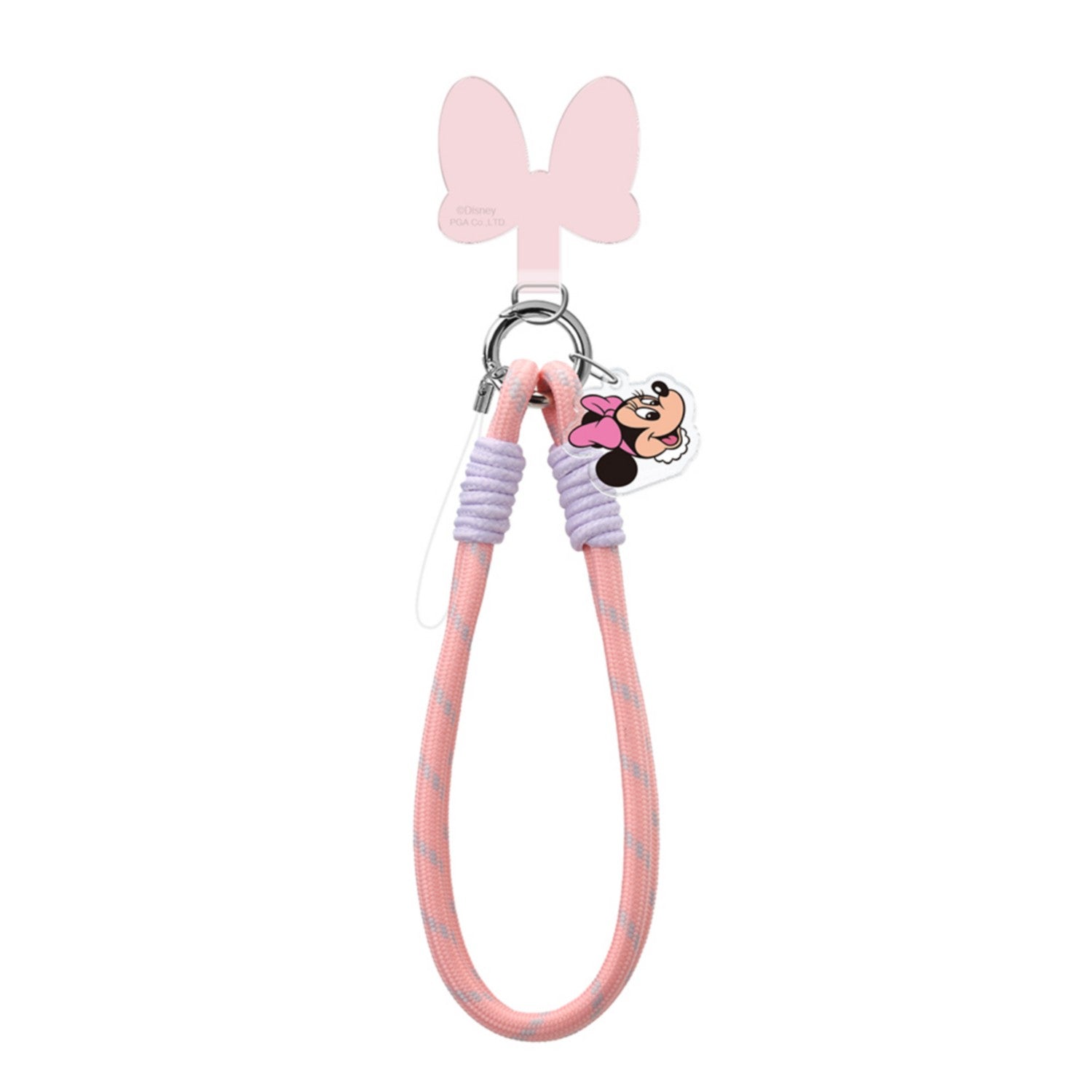 Minnie Mouse hand strap with strap holder