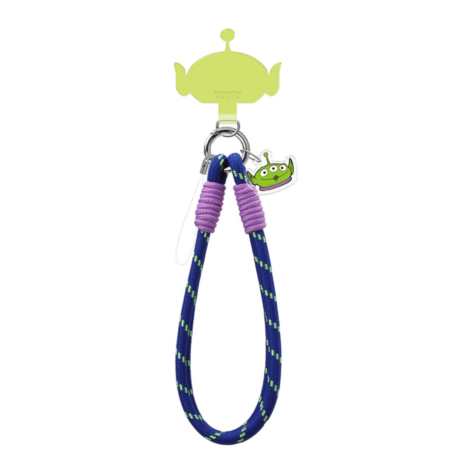 Alien hand strap with strap holder