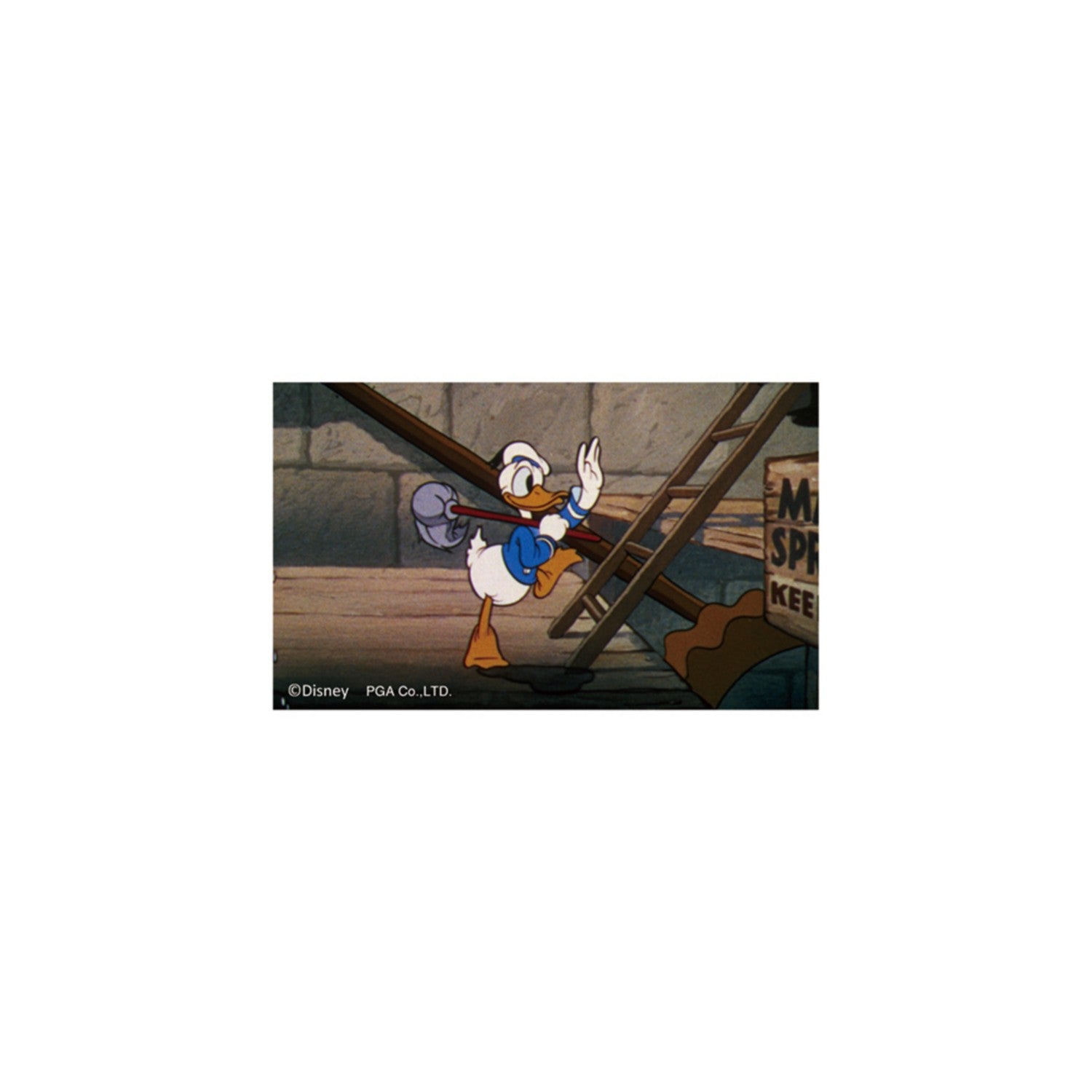 Donald Duck Cinema Collection Sticker