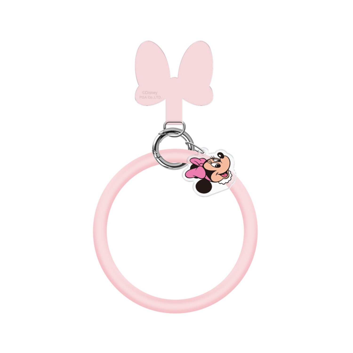 Minnie Mouse silicone hand strap with strap holder