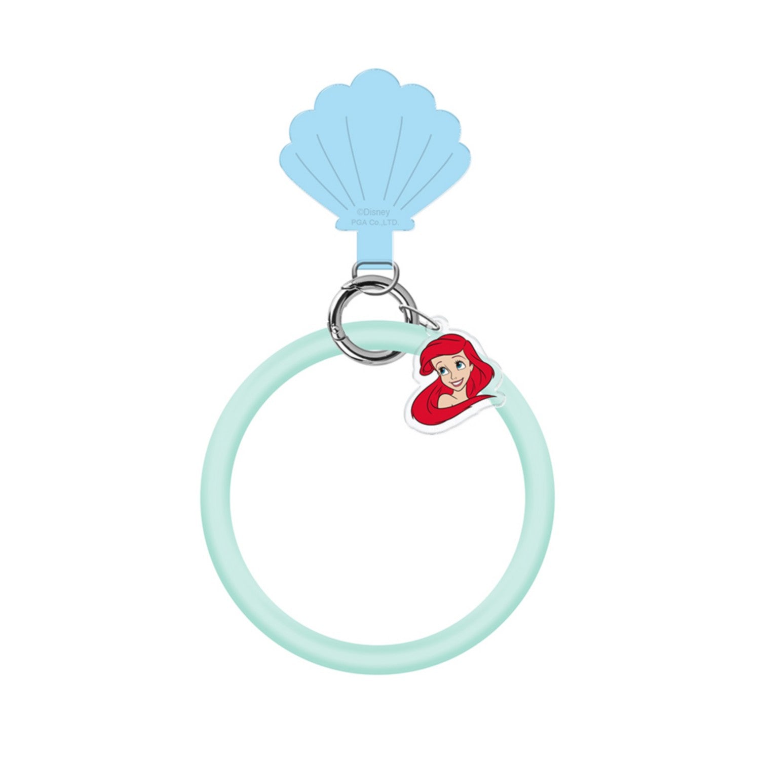 Ariel silicone hand strap with strap holder