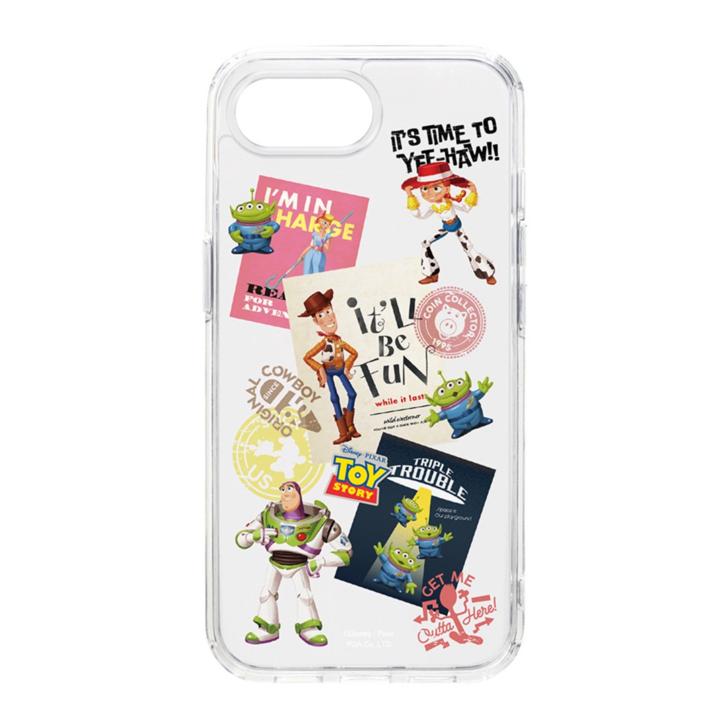Toy Story iPhone16e clear hybrid case