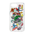 Marvel iPhone16e clear hybrid case