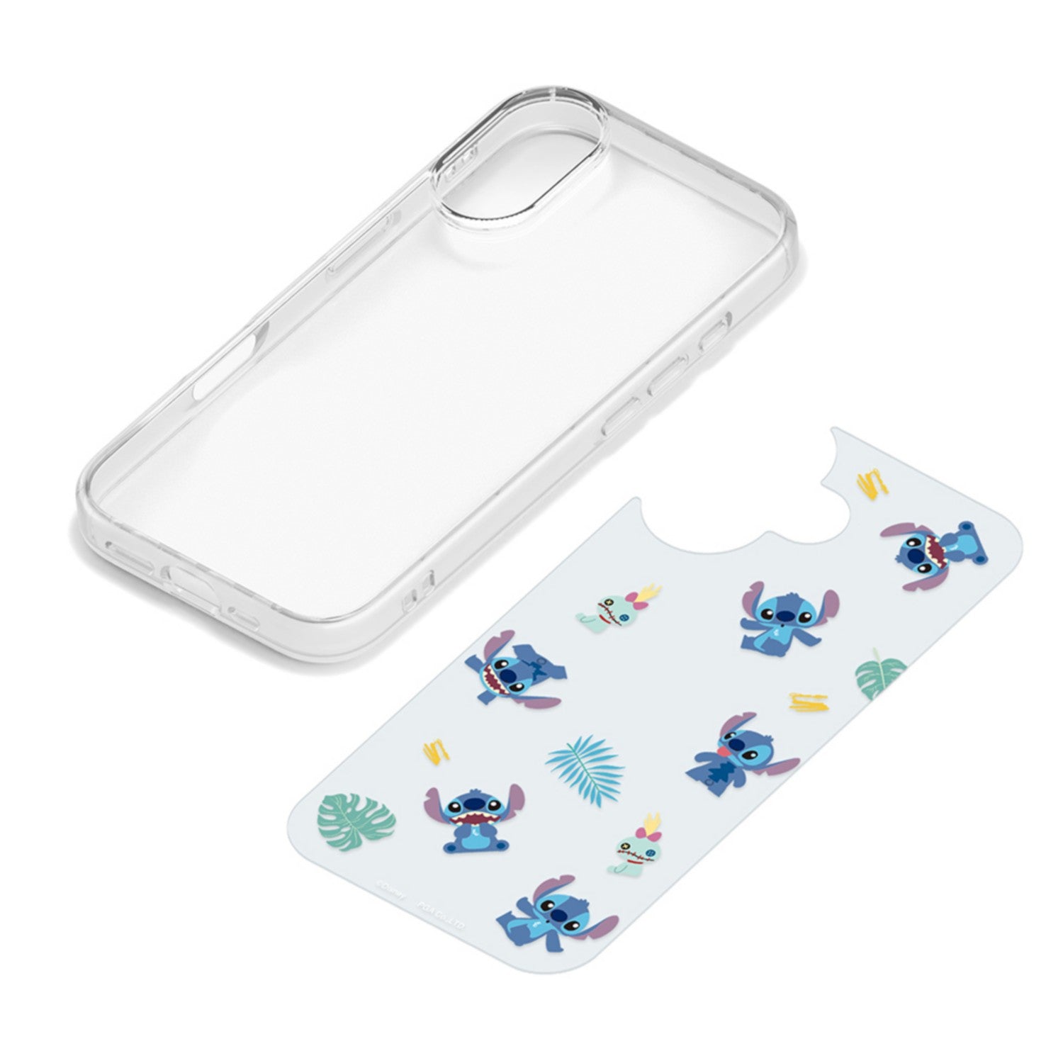 Stitch Glass Slim Case for iPhone 17