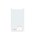 Baymax iPhone Air clear case dress-up sheet