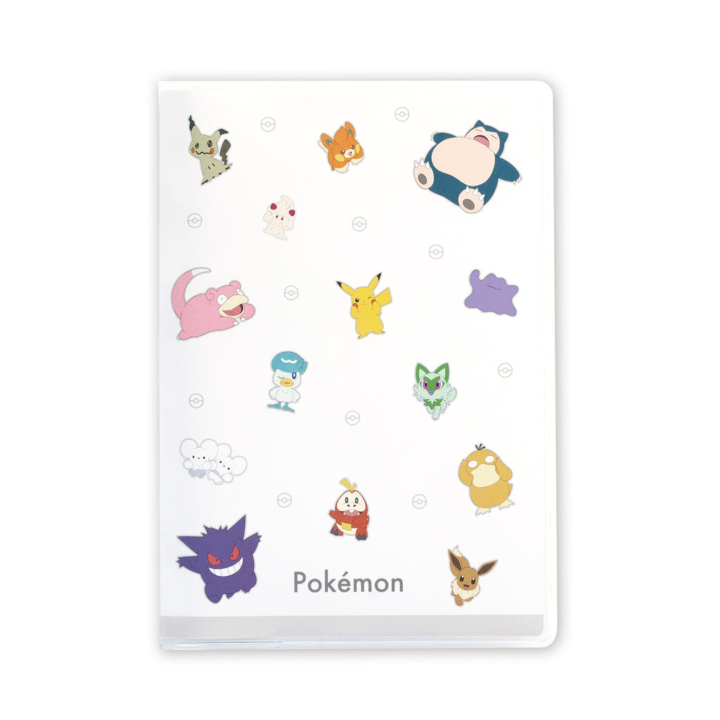 Pokémon B6 Monthly Notebook with colorful cover from Japan