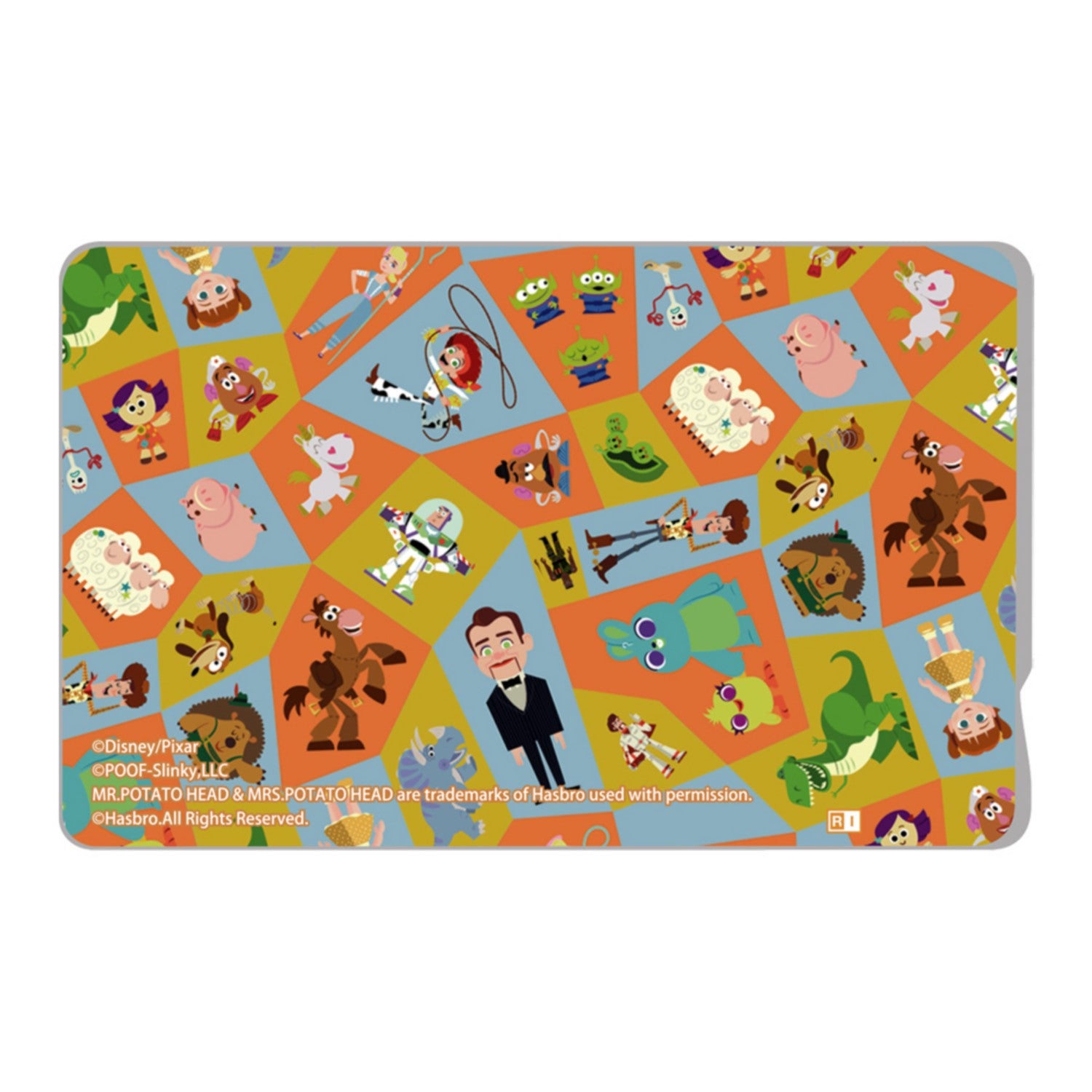"Toy Story 4"/IC card sticker "Toy Story 4/Toy Box"