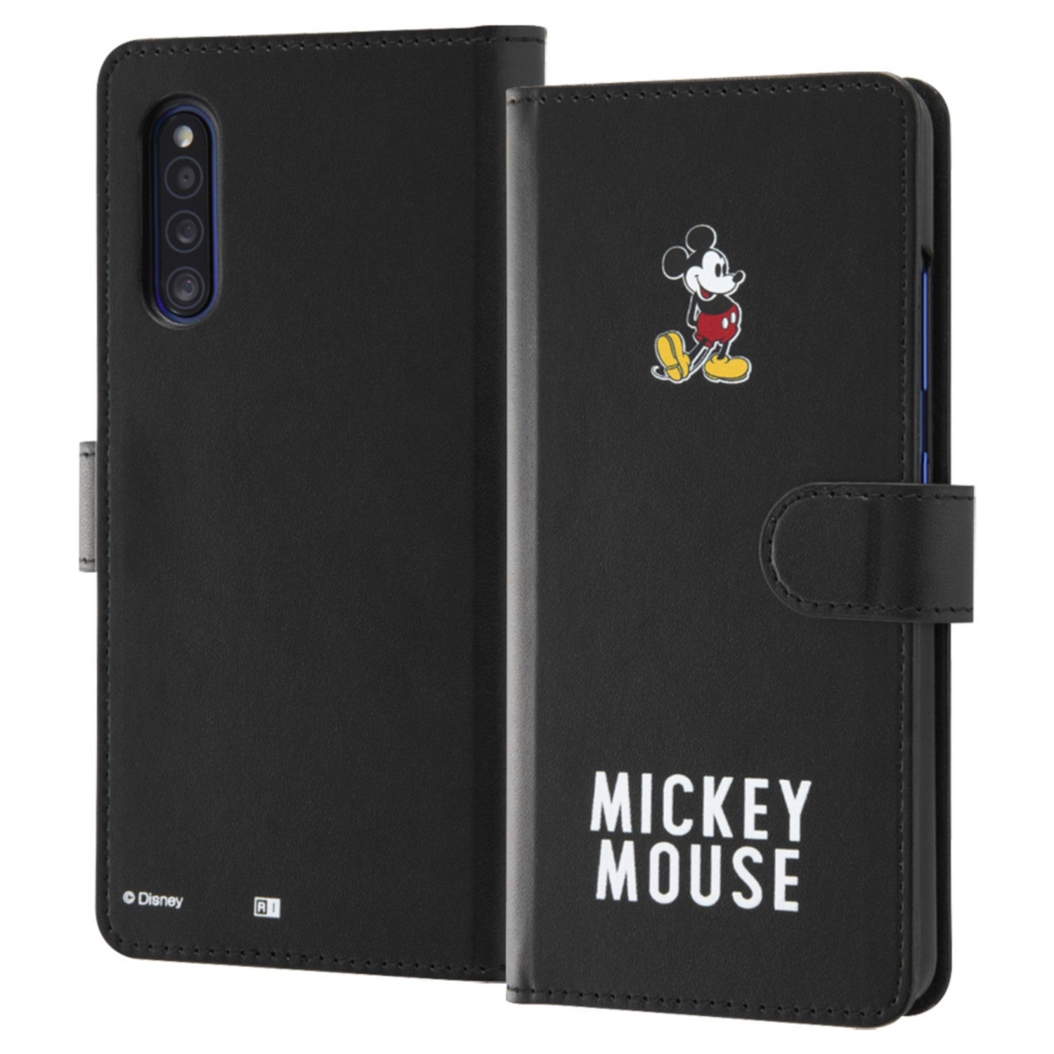 Galaxy A41 "Disney Character"/Notebook Type Art Case Magnet/Mickey Mouse_025