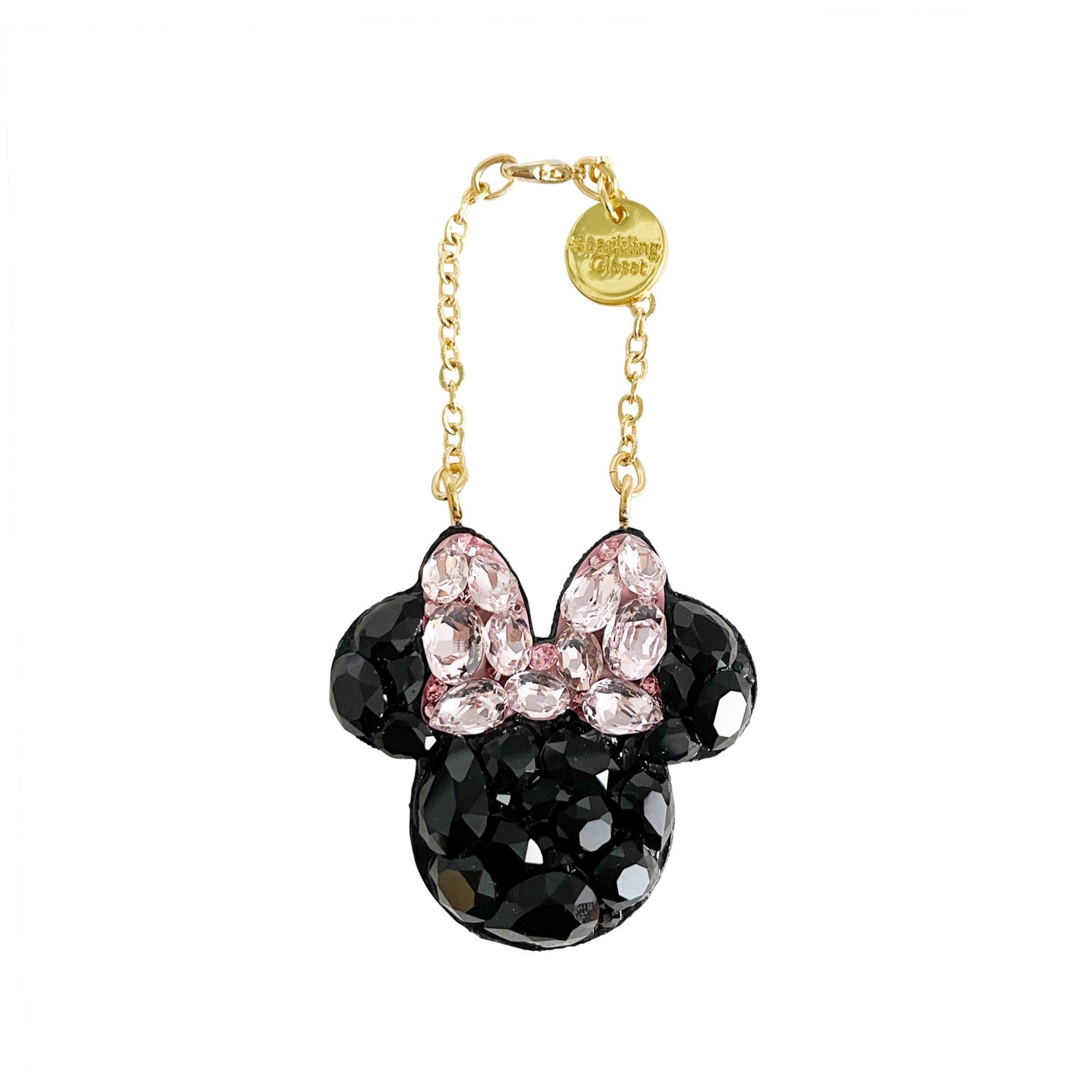 Bijou Charm/Minnie Mouse S (Jet/Light Rose)