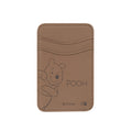 "Disney Character"/Leather card pocket for smartphone/Winnie the Pooh