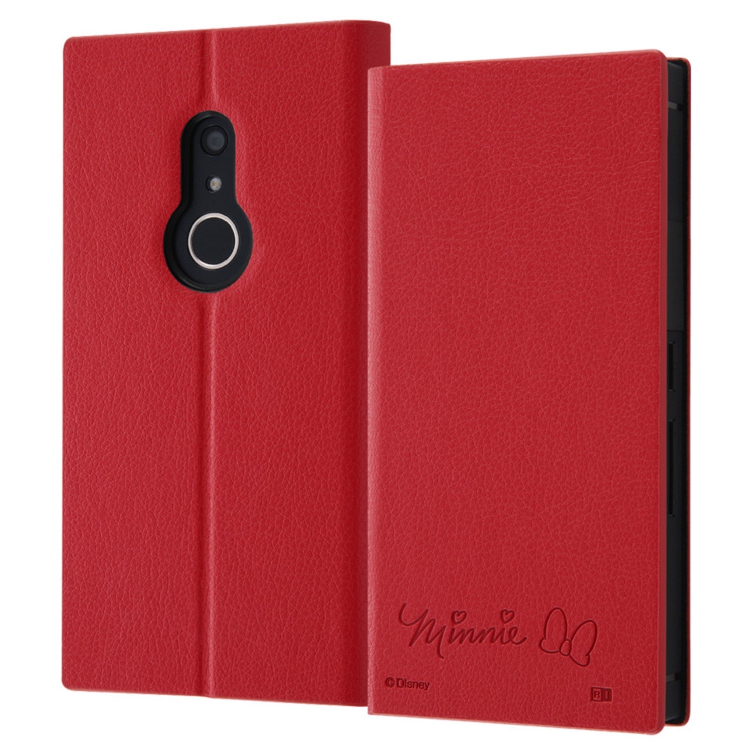 arrows Be4 Plus "Disney Character"/Shockproof Notebook Type Leather Case Side Magnet/Minnie Mouse