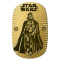 Disney STAR WARS Darth Vader Pure Gold Oval 20g figurine from Japan, gold finish