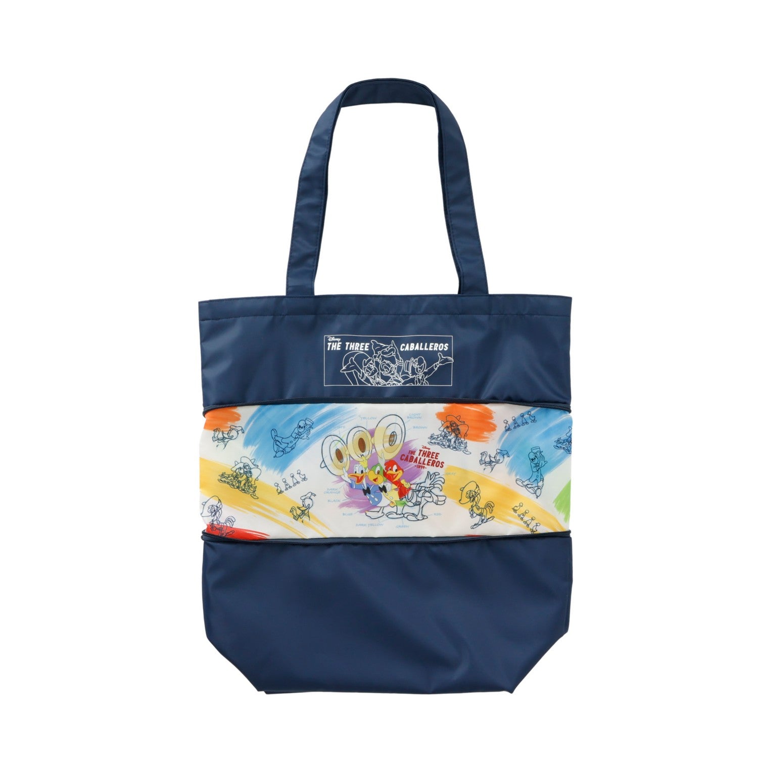 [Plus Anq] "Three Knights" design stretchable tote bag