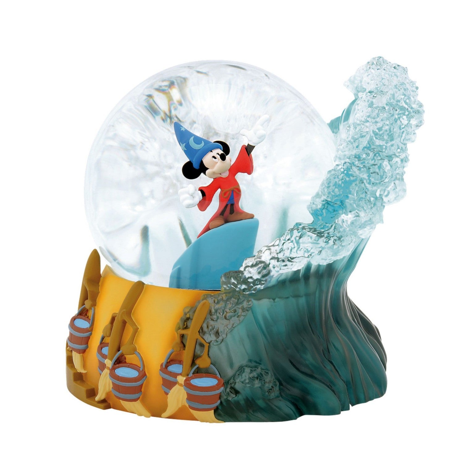 [enesco] Mickey & Broom Figure 85th Anniversary Fantasia DISNEY SHOWCASE