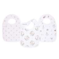 [aden + anais] alice in wonderland 3-pack classic snap bibs