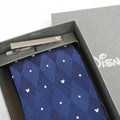 Disney/Tie & Tie Bar (Argyle dot pattern x Mitsumaru/Preciosa) BOX included)
