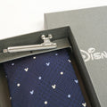 Disney/Tie & Tie Bar (Glen check dot pattern x Hyokkori/Mickey) BOX included)