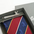 Disney/Tie & Tie Bar (Mickey silhouette pattern x Hyokkori/Mickey) BOX included)