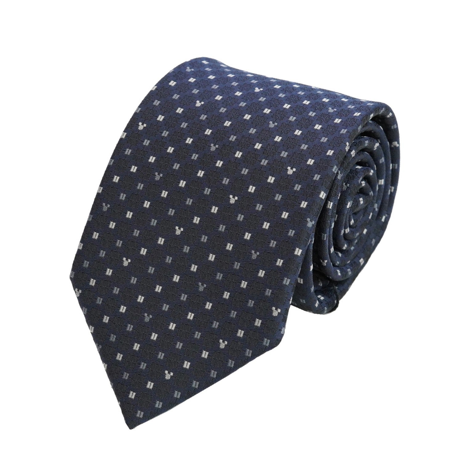 disney necktie micro pattern