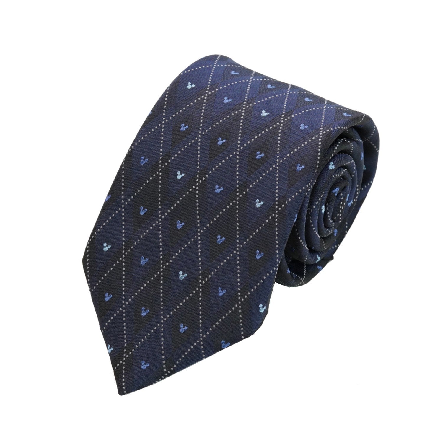 disney necktie argyle pattern