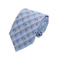 Disney tie gradation plaid pattern