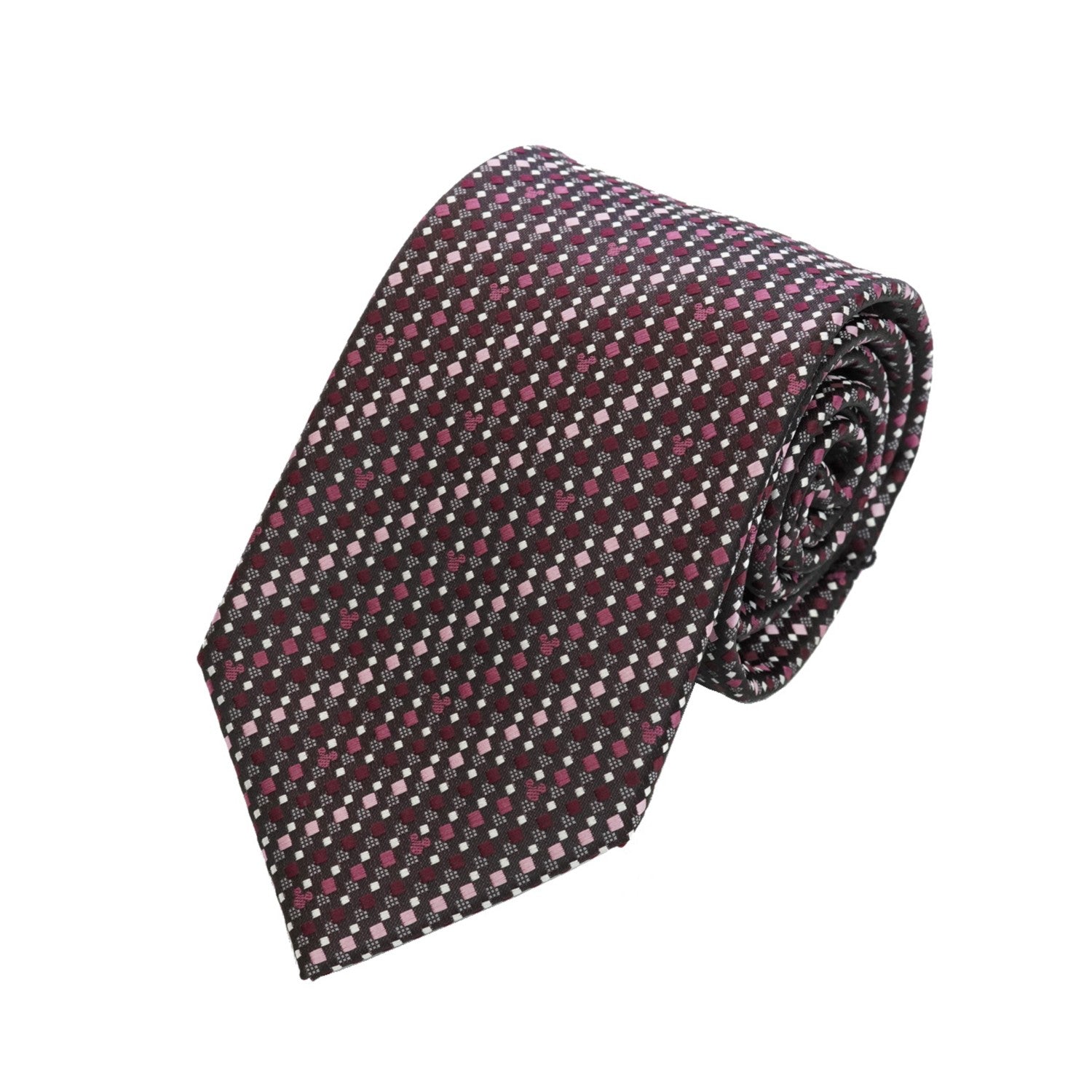 Disney necktie micro pattern