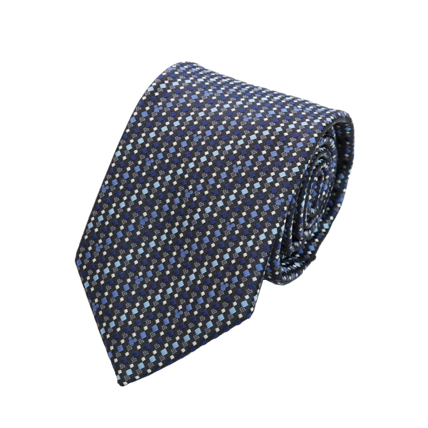 Disney necktie micro pattern