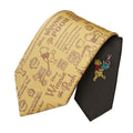 Winnie the Pooh calligraphy necktie