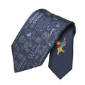 Winnie the Pooh calligraphy necktie