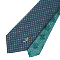 Disney/Necktie (Lilo & Stitch Scrump pattern tie, blue-green)