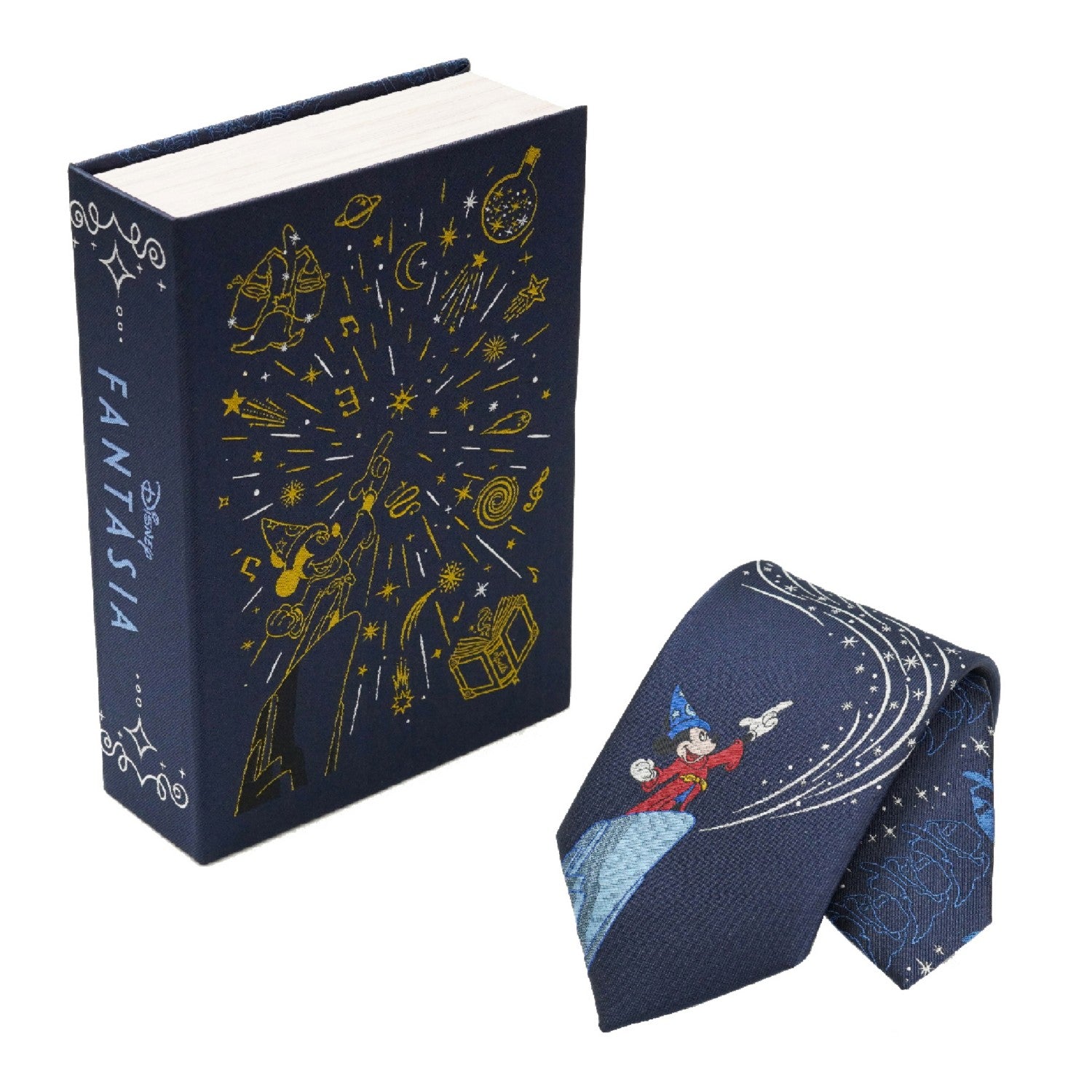 Tie with BOOK type BOX Fantasia striped pattern