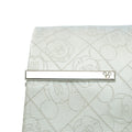 Disney/Necktie tie bar set (plaid x Mitsumaru/Preciosa with BOX)