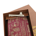 DISNEY/Tie & Tie Bar BOX Set (Winnie the Pooh calligraphy pattern x sneaky tie bar) DND50026 Red & Wa-11
