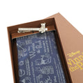 DISNEY/Tie & Tie Bar BOX Set (Winnie the Pooh Calligraphy Pattern x Sitting Tie Bar) DND50026 Navy & Wa-12
