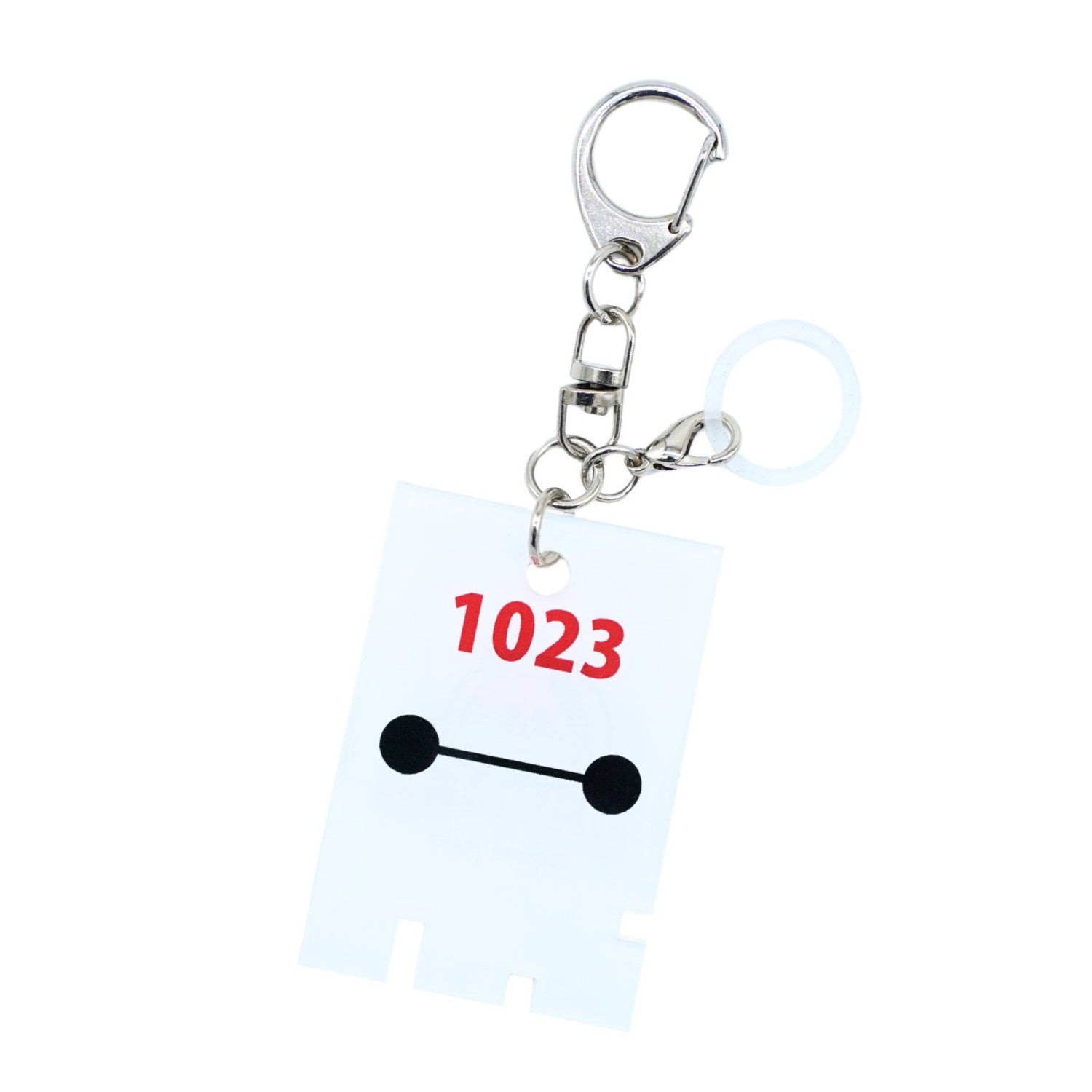 Public bath style keychain Baymax
