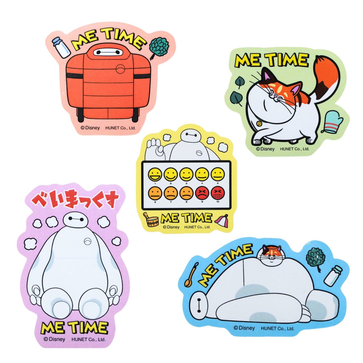 sticker set baymax